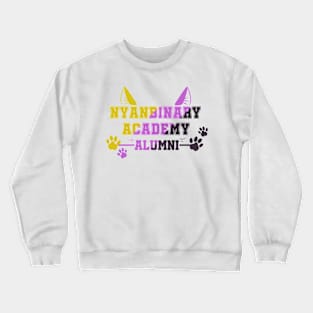 NYANBINARY ACADEMY ALUMNI Crewneck Sweatshirt